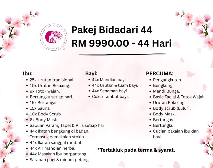 Pakej Bidadari 44