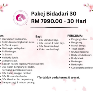 Pakej Bidadari 30