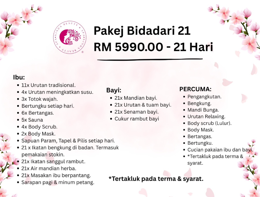 Pakej Bidadari 21