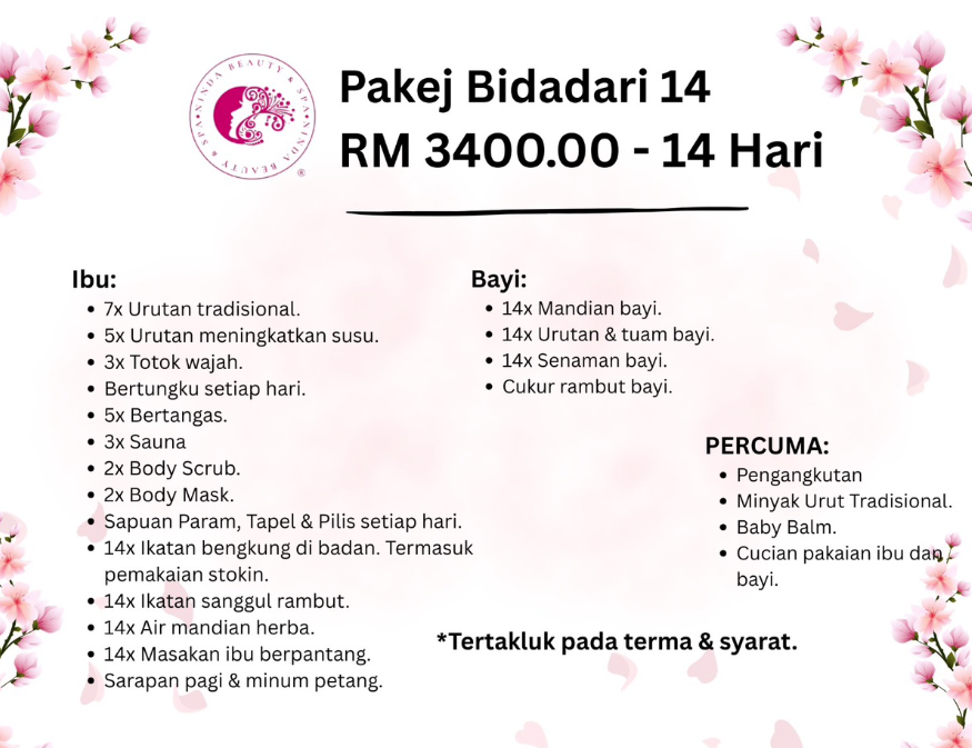 Pakej Bidadari 14