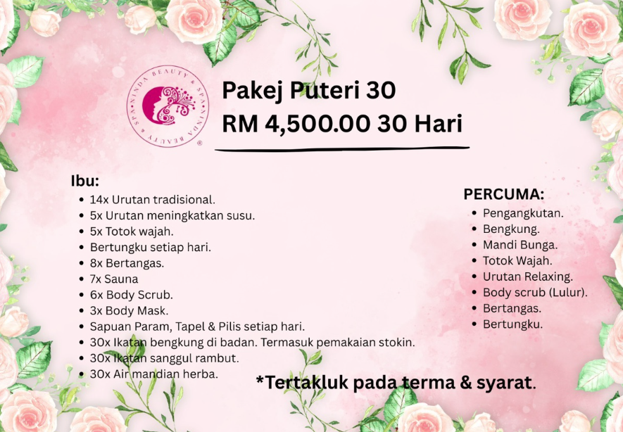 Pakej Puteri 30