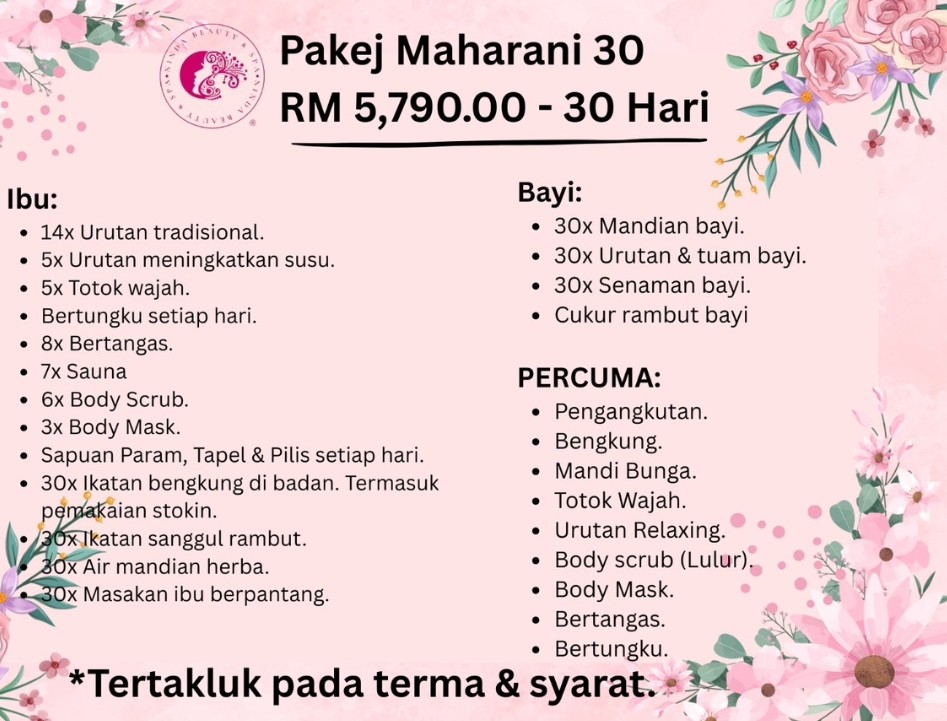 Pakej Maharani 30