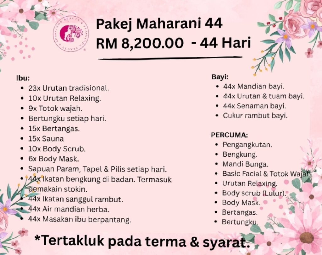 Pakej Maharani 44