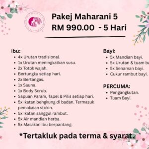Pakej Maharani 5