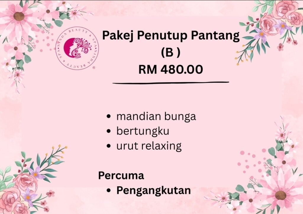 Pakej Penutup Pantang B