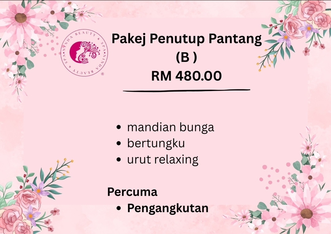 Pakej Penutup Pantang B